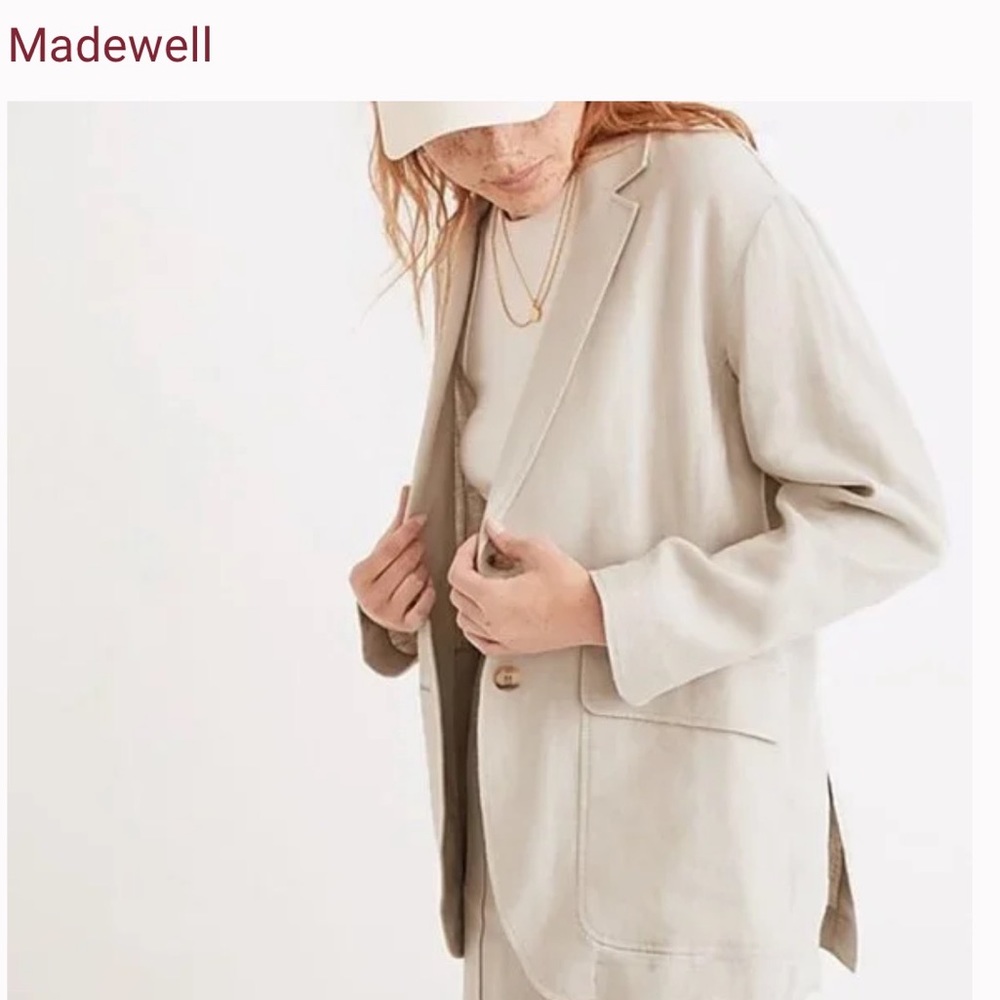 Madewell Breezewoven Larsen Blazer